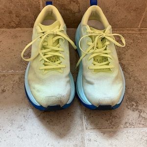 ASICS Superblast Running Shoe, Women’s 8.5 / Men’s 7, Glow Yellow / Aquamarine